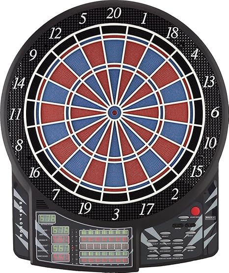 BULL'S Dartforce Elektronik Dartboard / Dartscheibe / Dartautomat, Russ Bray Sound, inkl. 12 Darts