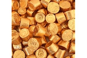 LAETAFOOD ROLO Milk Chocolate Chewy Caramels Candy, Copper Foils Wrapped (2 Pound Bag)