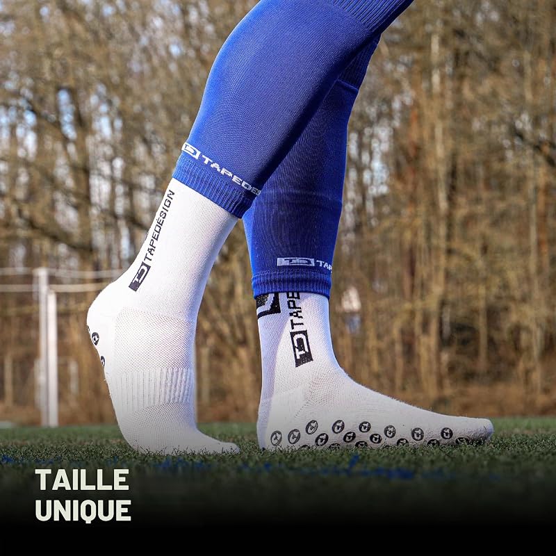– “TUBES” 1 Paire Chaussettes de Foot Sans Pied Noir - Chaussette Coupe Foot Pour Hommes, Femmes, Enfants - Haute Durabilité, Ajustement Parfait - Manchon Chaussette Football — photo 6 sur 7