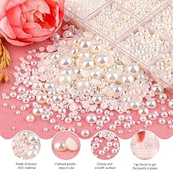 11000Pcs Flatback Pearls for Crafting