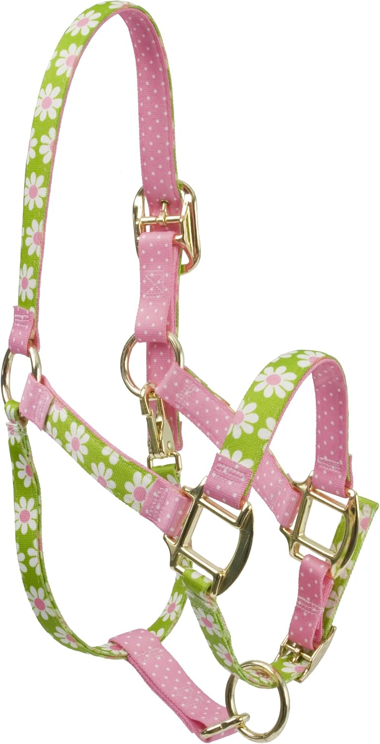 Red Haute Horse GD1200 F High Fashion Horse Horse Halter, Green Daisy Pet Supplies