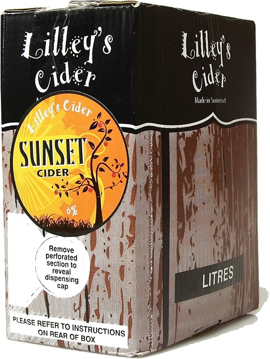 Lilley's Cider Sunset 5 Litre Bag In Box Amazon.co.uk Grocery