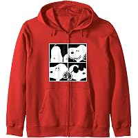 Amazon.com: Peanuts Woodstock Zip Hoodie : Clothing, Shoes & Jewelry