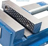 KATSU Drill Press Vise 100mm 4 Inch Jaw 110mm Opening Cast Iron view 7