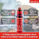 Ultrafire UFXALPHA 600g Fire Extinguisher Car Caravan Boat 5 Year view 3