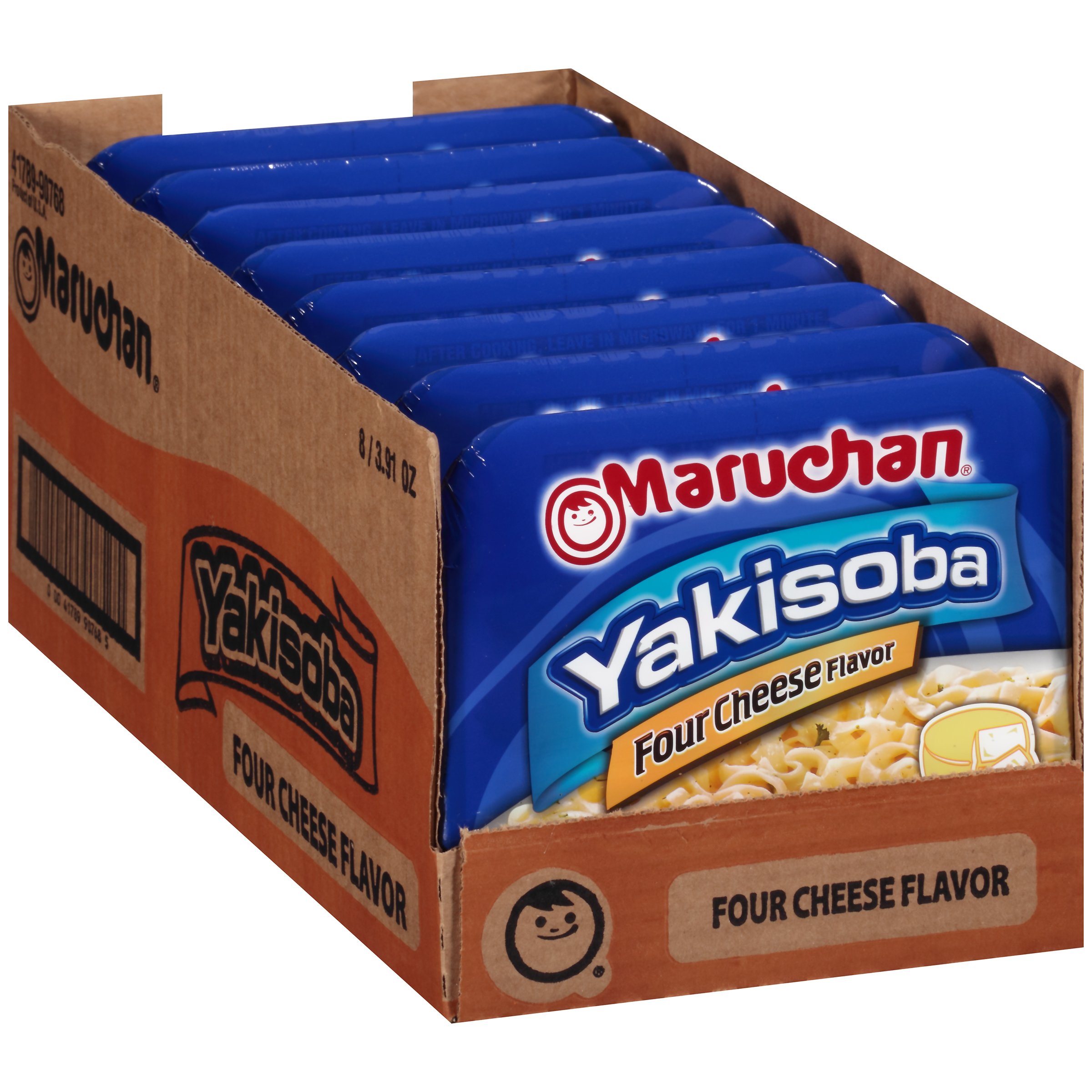 Maruchan Yakisoba Four Cheese Flavor, 3.91 Oz, Pack of 8 Buy Online in