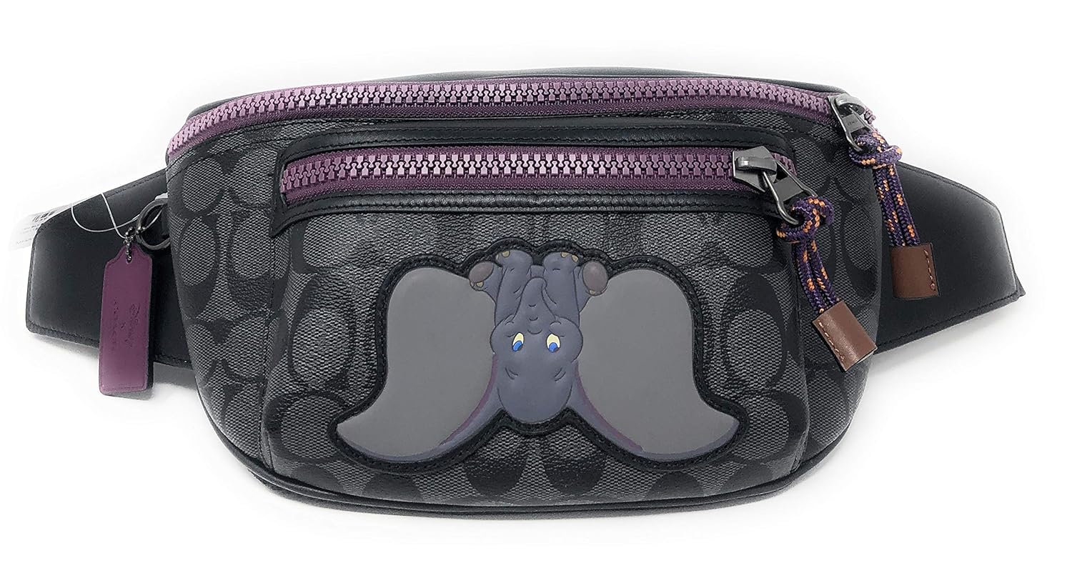 coach terrain belt bag in signature canvas