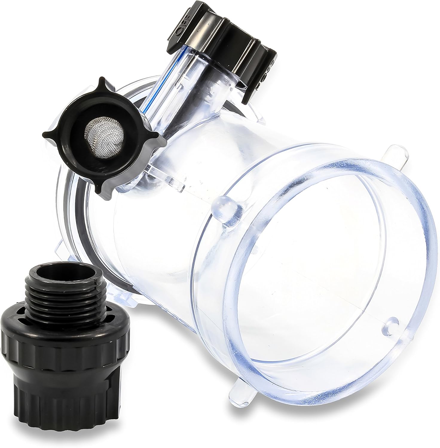Camco RV Dual Flush RV Holding Tank Rinser - Cleans and Removes Clogs From Sewer Lines with Two Way Jet Cleaning Action, Helps Reduce Odors in Holding Tanks and Sewer Hoses (39072): Automotive