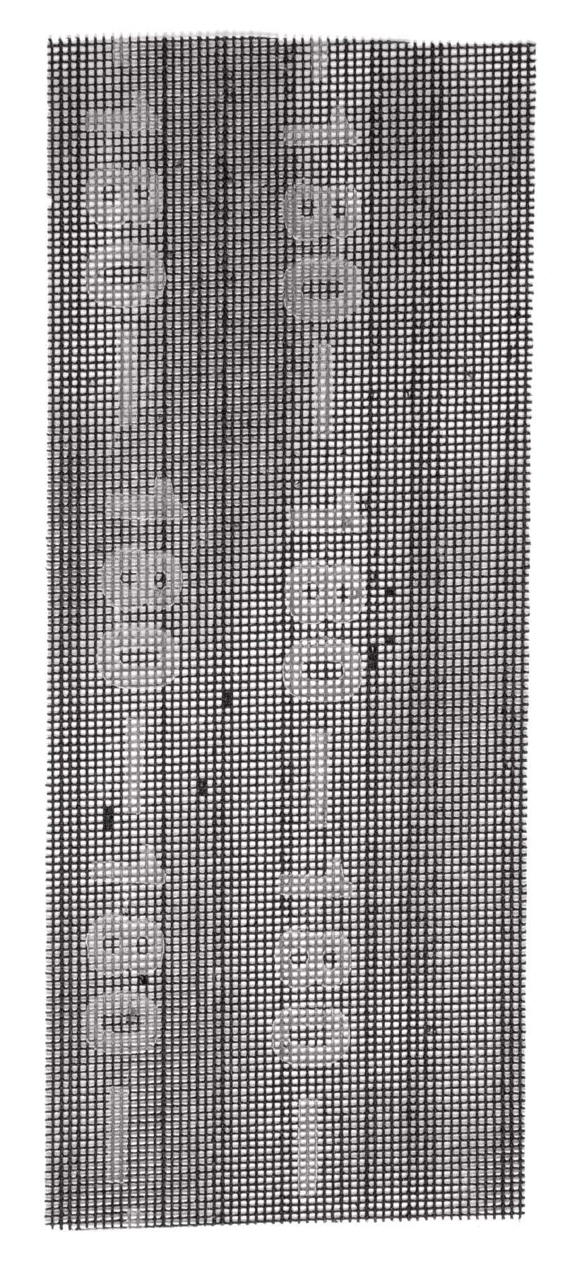 kwb 5-piece Sanding Screen Discs for Wet and Dry Sanding, Hand Sanders 93 x 230 K-180, Fiberglass Backing, Hook and Loop, Pack of 5