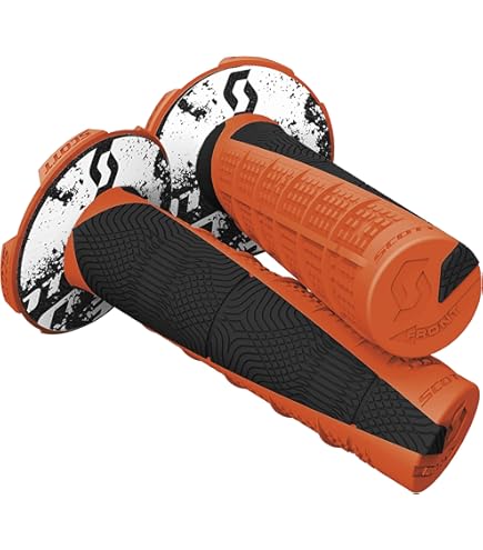 Scott Sports 219626-1006 Blue/White Diamond Motorcycle Grips