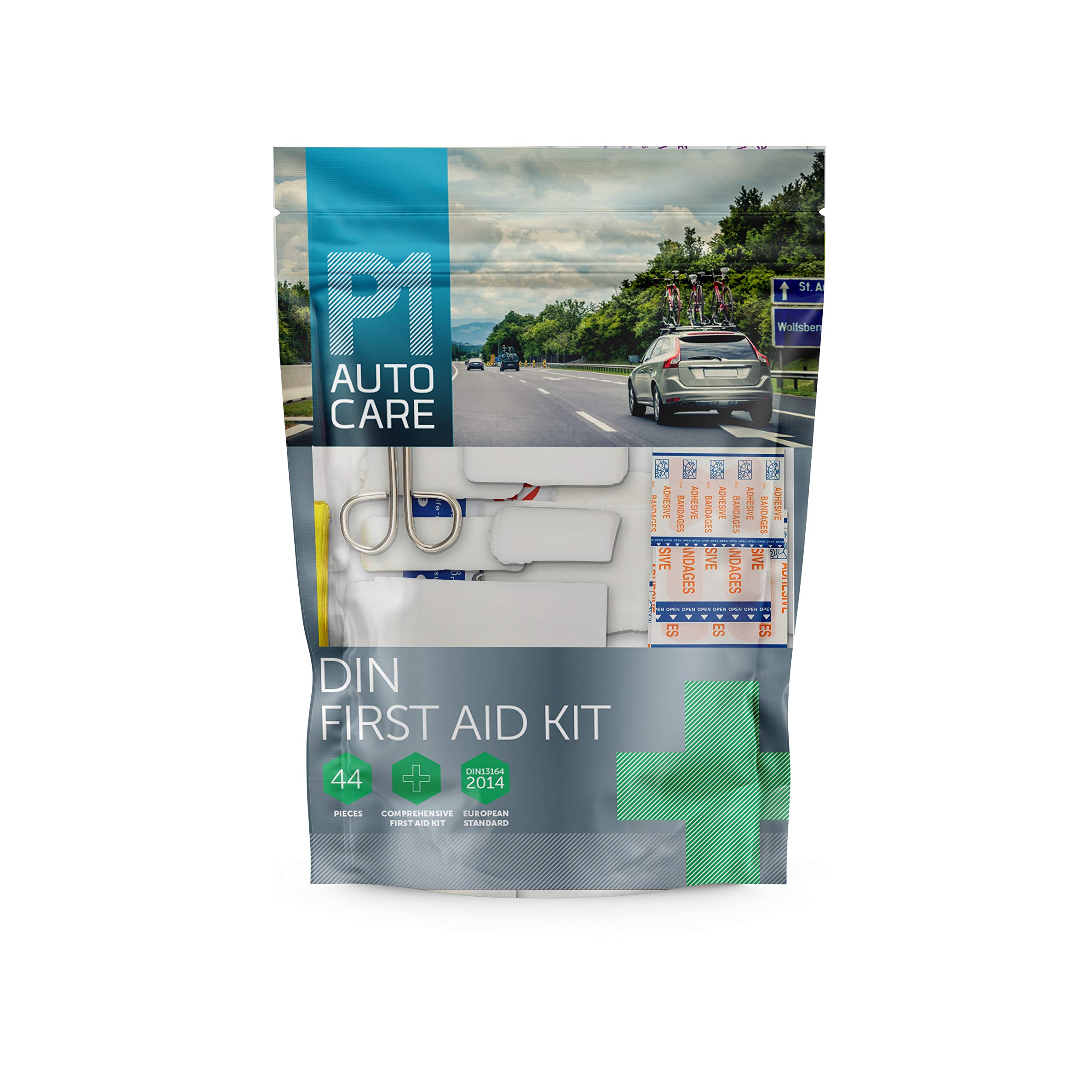 P1 Auto Care DIN First Aid Kit