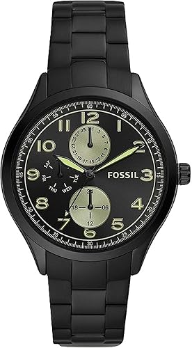 wylie multifunction stainless steel watch