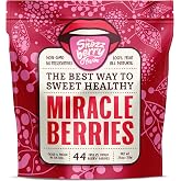 Miracle Berries by Snozzberry Farm | 44 berry halves | Freeze-dried, Grown in the USA | Turn Sour Sweet | Best Value In The Marketplace