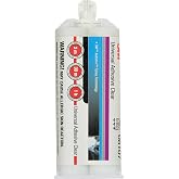 3M Universal Adhesive Clear, 08107, 47.3 mL Cartridge, Two-Part | Urethane Adhesive