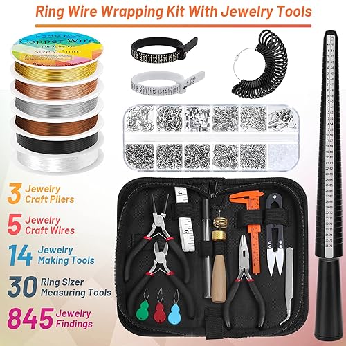 Wire Wrapping Jewellery Making Tools Set Audab Jewelry Wire