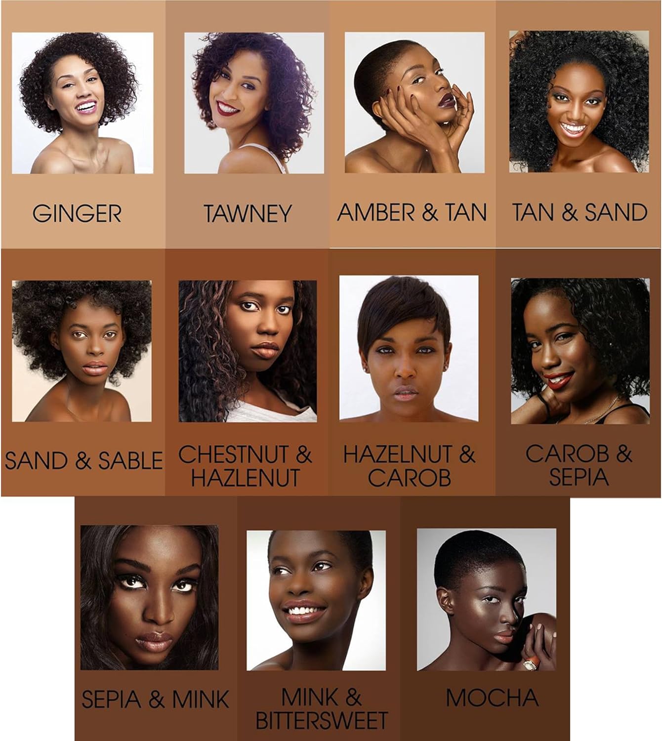Cream To Powder Foundation by Flori Roberts, Full Coverage for Women of Color or Deeper Skin Tones Long Lasting Makeup - Image 3