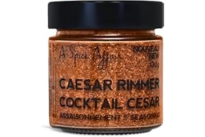 A Spice Affair’s Caesar Rimmer Seasoning | Flavorful Blend Perfect for Caesar Cocktails & Savoury Dishes | Giftable, No MSG, 