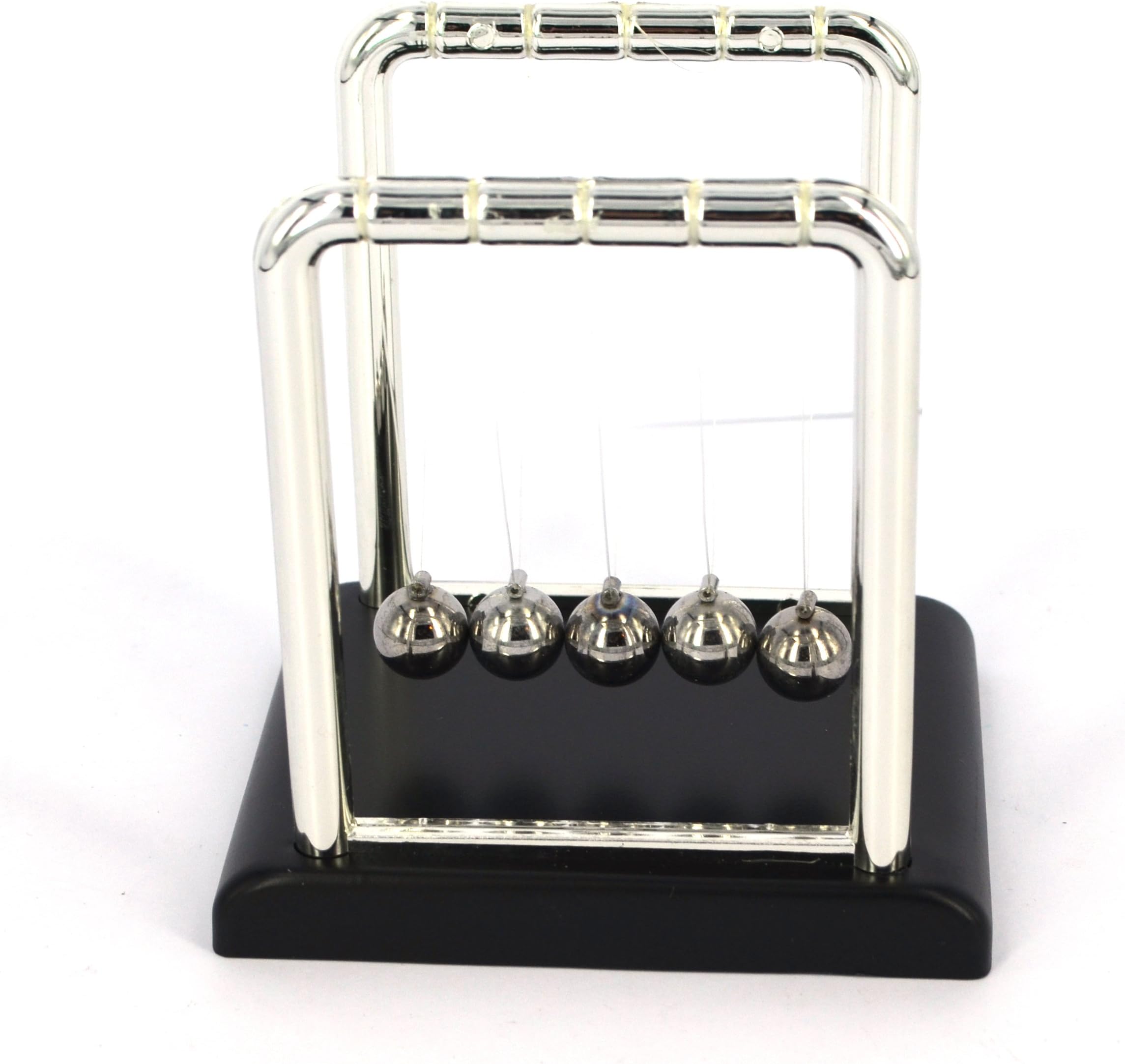 Classic Newton's Cradle 3 Sizes Steel Balance Balls Physics (Small)
