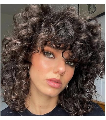 Vanessa Oprah 2 Curly Hair Wig - Dark Brown Vanessa Full Wig - OPRAH 2 – Ebonyline main image 2