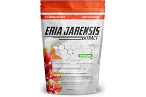 BULKSTIMULANTS.COM ERIA JARENSIS Extract - Bulk Powder 10 Grams 133 Servings - New Pea Supplement ✮ New Stimulant and NOOTROPIC ✮ Increase Focus Energy Cognitive Performance - Scoop Included