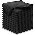 USANOOKS Premium 300GSM Microfiber Cleaning Cloth - 12.5"x12.5" High Performance - 1200 Washes, Ultra Absorbent Microfiber To