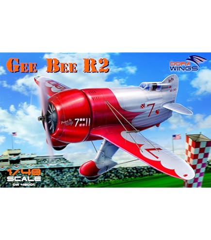 Amazon.com: Dumas Gee Bee Model R-1 Super Sportster Rubber Powered