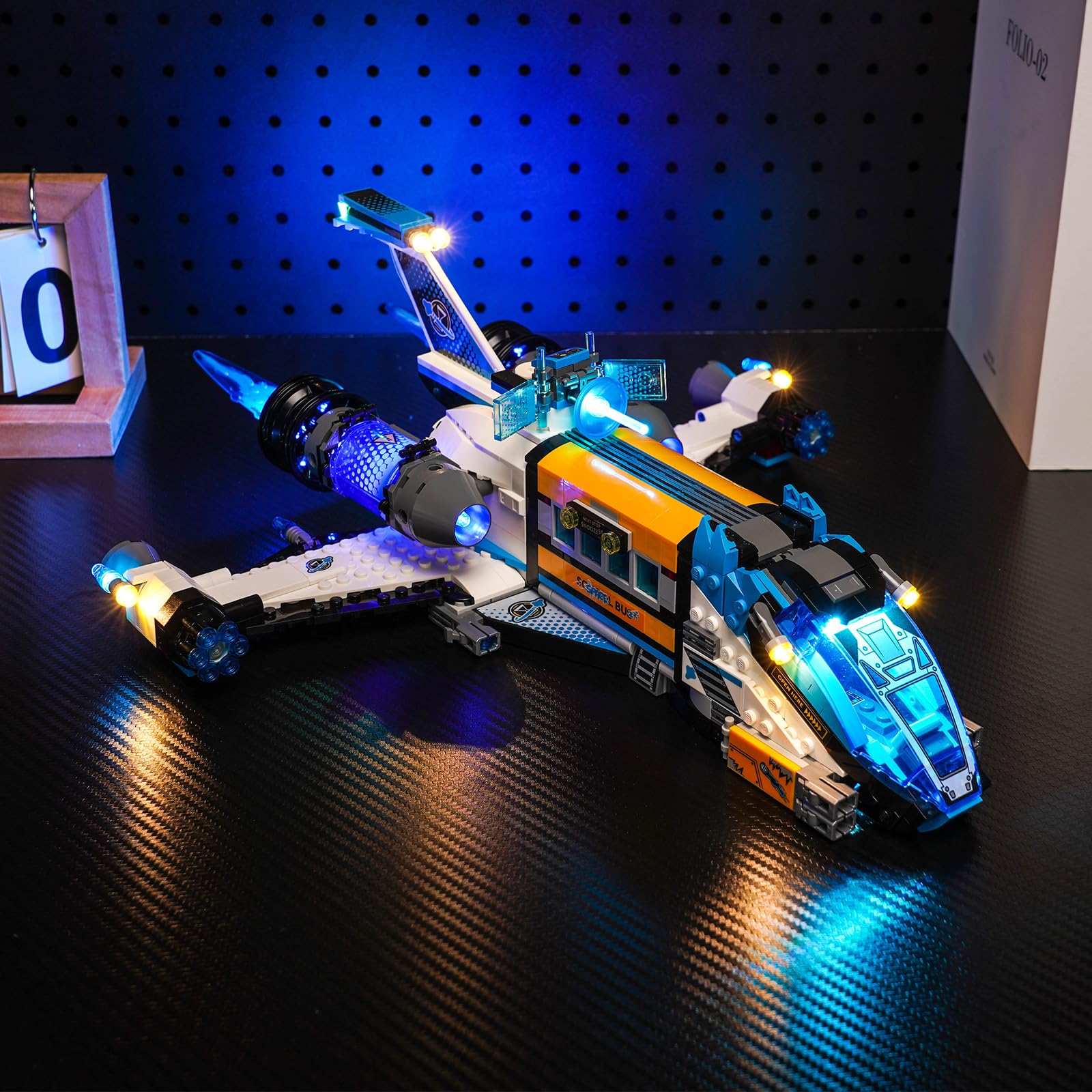 Light Kit for Lego Mr. Oz's Spacebus 71460, Lighting Set for Lego 71460 DREAMZzz Mr. Oz's Spacebus - Not Include Models, Just Light Kit (Standard Version) — image 1