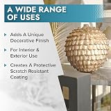 Polar Metallic Spray Paint Gold 2 x 400 ml for Plastic Metal Wood Glass view 5