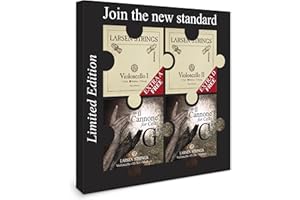 LARSEN STRINGS Larsen Cello Limited Edition Original Campaign set – Medium Tension Larsen Original and Il Cannone Cello Strings