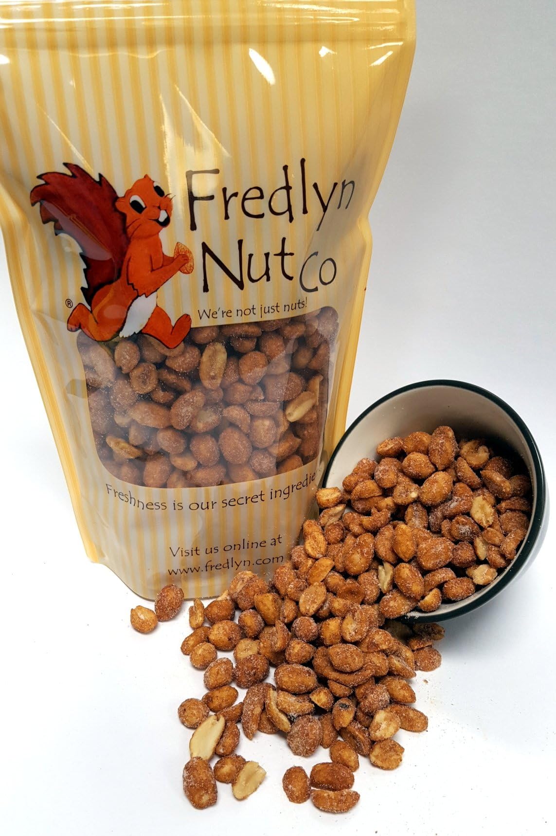 Honey Roasted Peanuts - 1lb Reclosable Bag