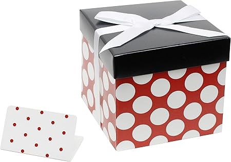 Amazon Apj ギフトボックス ラッピング 箱 セット レッド ギフトボックス 文房具 オフィス用品