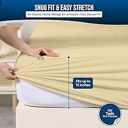Utopia Bedding Waterproof Mattress Protector Twin