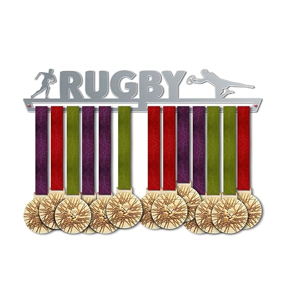VICTORY HANGERS Rugby Medal Hanger Display Sports Medal