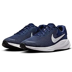 NIKE Men's Sneaker, Midnight Navy Pure Platinum