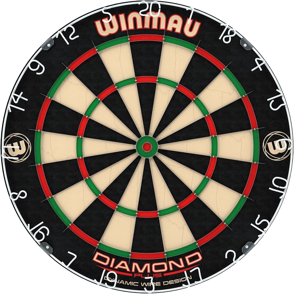 WINMAU Diamond Bristle Dartboard One Colour 3011