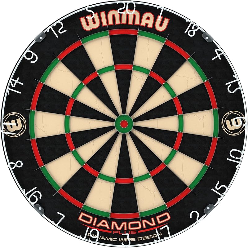 WINMAU Diamond Bristle Dartboard One Colour 3011