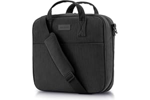 ZICOTO Sturdy 3-Ring Zipper Binder with Shoulder Strap for School – Beautiful 2-Inch Zip-Up Binder with Extra Pockets Holds 500 Sheets, Books & Laptop – Easy-to-Carry Trapper Keeper Made of Premium Fabric