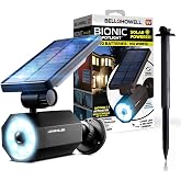 Bell+Howell Bionic Spotlight Motion Solar Spot Lights Outdoor Waterproof, Landscape Light, Outdoor Solar Yard Lighting Weather Resistant, Super Bright LED Lights, for Garden, Lawn As Seen On TV