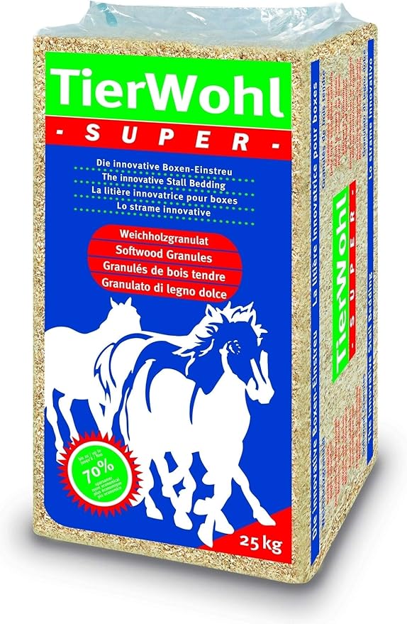 Animal Super Bedding Boxes Softwood Bedding Granules, 24 kg Amazon.co