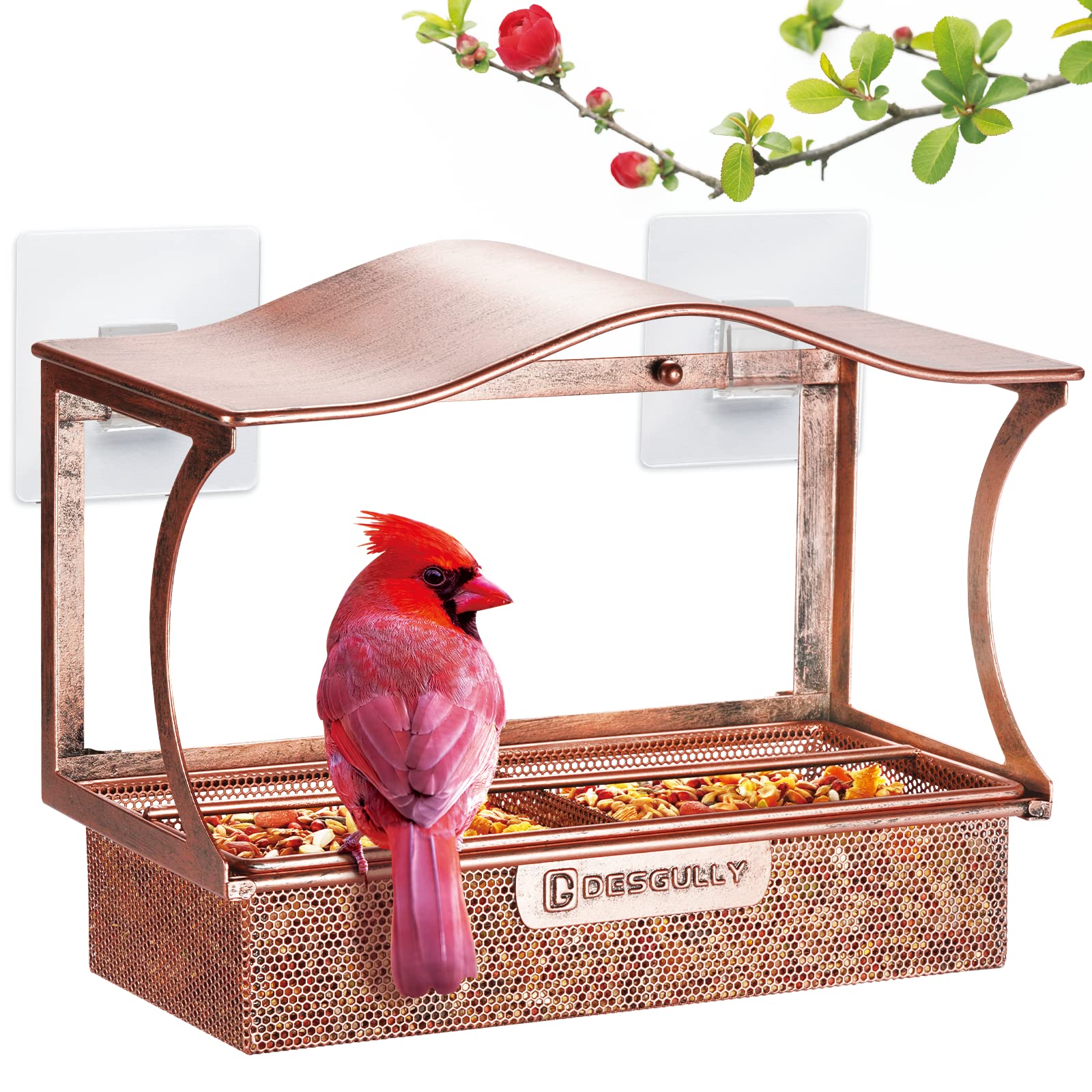 A closer look at Large Bird Observation Window With Thermoplastic