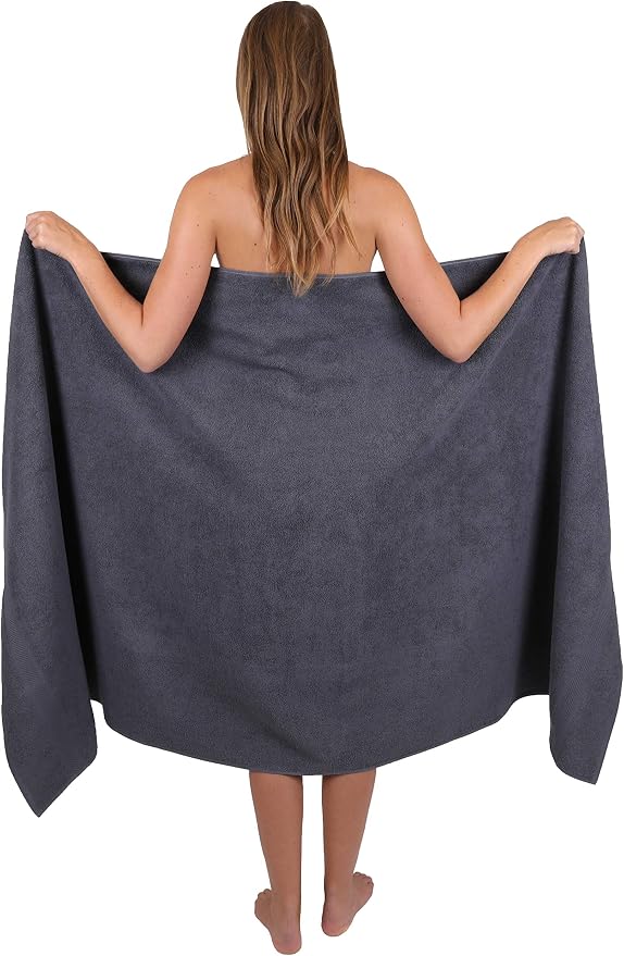 Serviette De Bain Betz Palermo XXL - 100% Coton 100x200 Cm - Blanc