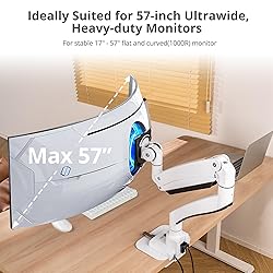 SIIG Ultra Heavy Duty Single Monitor Arm Desk Mount