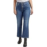 Jag Jeans Womens Phoebe High Rise Cropped Bootcut Jeans