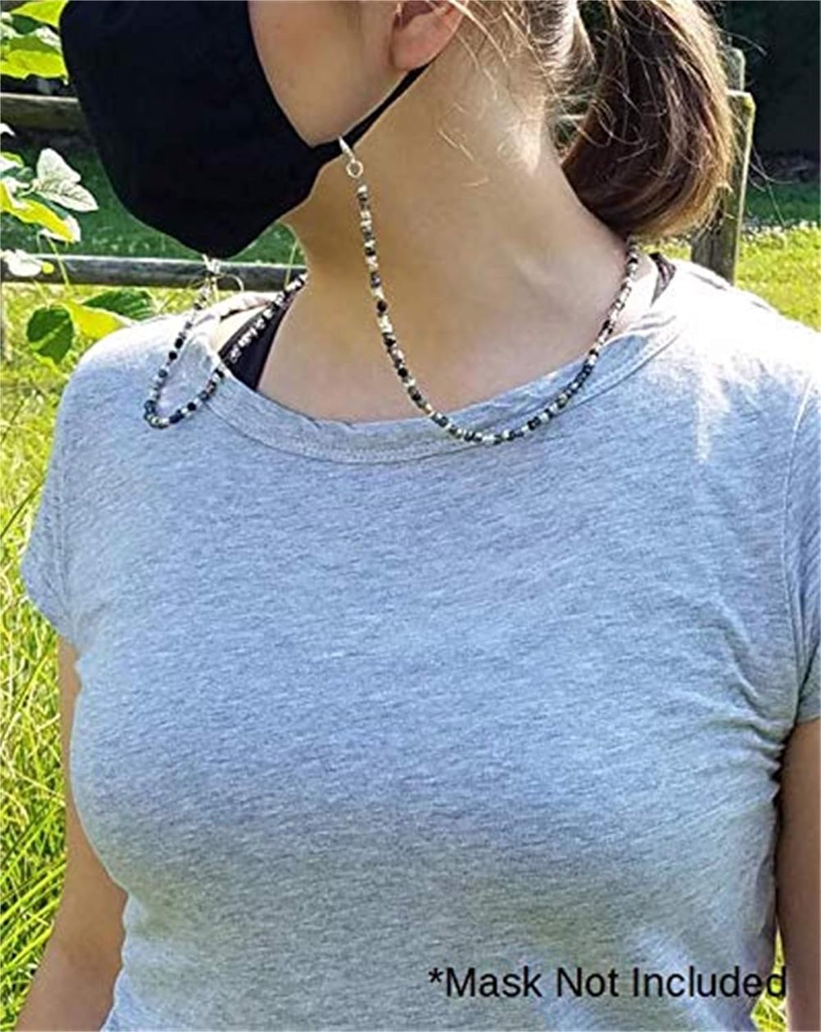 Beaded Mask Chain Necklace Eyeglass Chain For Women Eyeglass String Holders Mask Lanyard Around Neck Mask Holders Cyan 50cm Accessories Eyewear Accessories Ekbotefurniture Com