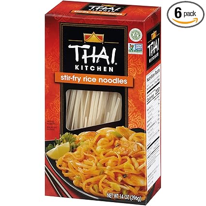 Amazon Com Thai Kitchen Gluten Free Stir Fry Rice Noodles 14 Oz