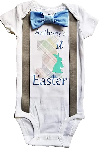 easter onesies for baby boy
