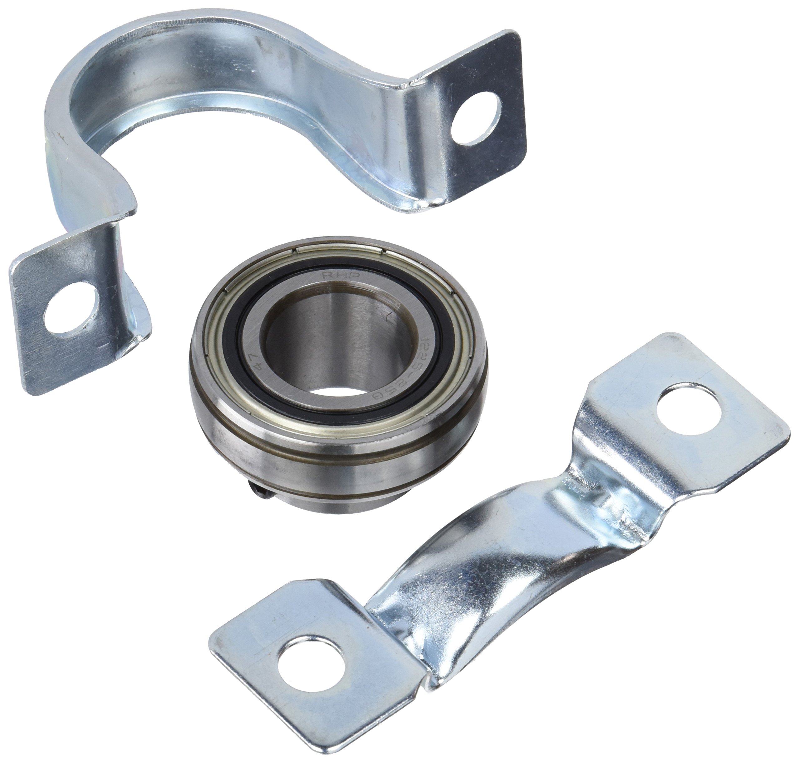 RHP LPB25A LPB Self Lube Zinc Plated Pressed Steel Pillow Block Unit, 31.7mm x 25mm Ø