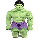 Jay Franco Avengers Plush Stuffed Hulk Pillow Buddy - Super Soft Polyester Microfiber, 23 inch (Official Marvel Product)