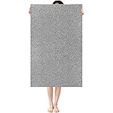 Shower Mat Non Slip: 47.2 x 31.5 Inch Extra Large Shower Mats for Inside Shower with Drain Hole - Soft PVC Loofah Anti Slip Shower Stall Mat for Walk-in Shower and Bathroom, Quick Drying