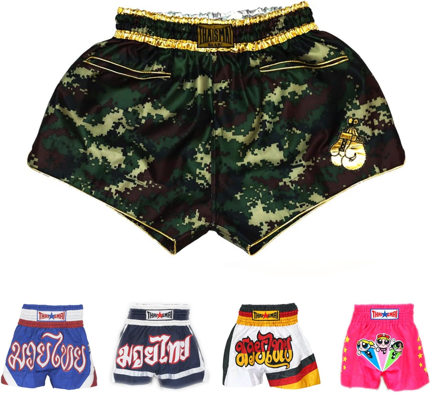 Thaismai Women Lady Muay Thai Boxing Training Shorts